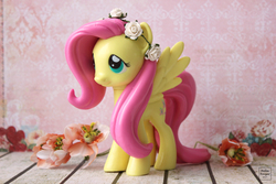 Size: 5184x3456 | Tagged: safe, artist:hellareizer, fluttershy, pony, g4, absurd resolution, flower, irl, photo, solo, toy