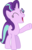 Size: 2751x4296 | Tagged: safe, artist:cloudyskie, starlight glimmer, pony, unicorn, a hearth's warming tail, g4, .ai available, cute, eyes closed, female, glimmerbetes, happy, high res, mare, open mouth, raised hoof, simple background, solo, transparent background, vector