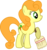 Size: 6178x6530 | Tagged: safe, artist:cloudyskie, carrot top, golden harvest, earth pony, pony, g4, the last roundup, .ai available, absurd resolution, background pony, broom, female, frown, mare, simple background, solo, transparent background, vector