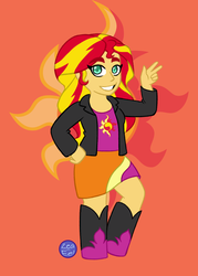 Size: 1500x2100 | Tagged: safe, artist:zeal-eel, sunset shimmer, equestria girls, g4, female, solo