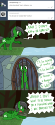 Size: 1280x2871 | Tagged: safe, artist:hummingway, oc, oc only, oc:feather hummingway, pony, ask-humming-way, dialogue, panic, solo, tumblr, tumblr comic