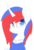 Size: 680x1014 | Tagged: safe, artist:chibadeer, oc, oc only, pony, unicorn, bust, clothes, female, mare, portrait, simple background, solo, transparent background