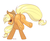 Size: 1822x1497 | Tagged: safe, artist:confetticakez, applejack, earth pony, pony, g4, applebutt, applejack's hat, bucking, butt, cowboy hat, dock, female, frog (hoof), hat, looking at you, looking back, plot, signature, simple background, smiling, solo, stetson, underhoof, white background