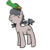 Size: 800x800 | Tagged: safe, artist:alchemyanon, oc, oc only, oc:anon, oc:choosie, earth pony, human, pony, brush, brushing, disembodied arm, disembodied hand, eyes closed, hand, happy, simple background, smiling, transparent background