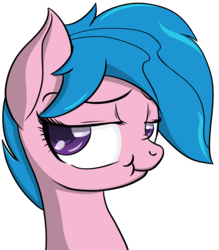 Size: 2151x2459 | Tagged: safe, artist:datapony, firefly, pony, g1, g4, bust, female, g1 to g4, generation leap, high res, portrait, scrunchy face, simple background, solo, transparent background