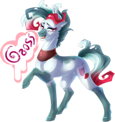 Size: 1280x1362 | Tagged: safe, artist:fuwahcat, oc, oc only, oc:junebug, earth pony, pony, simple background, solo, transparent background