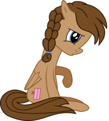 Size: 7080x7826 | Tagged: safe, artist:dashedrainbows, derpibooru exclusive, edit, oc, oc only, oc:dashedrainbows, pegasus, pony, .svg available, absurd resolution, braid, cutie mark, simple background, solo, transparent background, vector