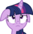 Size: 10921x11323 | Tagged: safe, artist:cyanlightning, twilight sparkle, alicorn, pony, g4, my little pony: friendship is magic, tanks for the memories, .svg available, absurd resolution, female, looking up, mare, simple background, solo, transparent background, twilight sparkle (alicorn), vector, worried