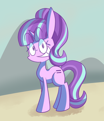 Size: 1713x2000 | Tagged: safe, artist:typhwosion, starlight glimmer, pony, unicorn, g4, equal cutie mark, equalized mane, evil grin, female, grin, looking at you, mare, s5 starlight, slasher smile, smiling, smirk, snaplight glimmer, solo