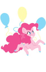 Size: 1600x2473 | Tagged: safe, artist:torusthescribe, pinkie pie, earth pony, pony, g4, cutie mark, female, happy, smiling, solo, watermark