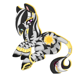 Size: 2000x2000 | Tagged: safe, artist:red_moonwolf, oc, oc only, oc:glimmering wilds, pony, zebra, butt, high res, plot, solo