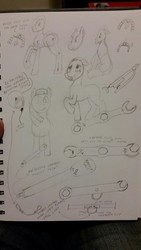 Size: 720x1280 | Tagged: safe, artist:downhillcarver, twilight sparkle, g4, lanyard, quick draw, rough sketch, sketch, sketch dump, wrench