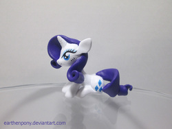 Size: 1200x900 | Tagged: safe, artist:earthenpony, rarity, pony, g4, craft, female, glass, photo, sculpture, solo, traditional art