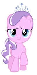 Size: 2800x5600 | Tagged: safe, artist:reginault, diamond tiara, earth pony, pony, g4, twilight time, .svg available, female, filly, high res, raised hoof, simple background, solo, transparent background, vector