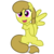 Size: 7000x7000 | Tagged: safe, artist:besttubahorse, oc, oc only, oc:calming voice, pegasus, pony, absurd resolution, amputee, female, hooves to the chest, looking at you, missing limb, missing wing, one winged pegasus, simple background, sitting, solo, stump (limb), transparent background, vector