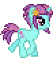 Size: 78x86 | Tagged: safe, artist:botchan-mlp, sunny flare, pony, unicorn, equestria girls, g4, adoraflare, animated, cute, desktop ponies, equestria girls ponified, female, gif, mare, pixel art, ponified, simple background, solo, sprite, transparent background, trotting