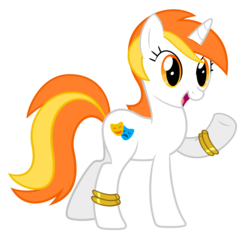 Size: 963x912 | Tagged: safe, artist:mythchaser1, oc, oc only, oc:curtain call, pony, unicorn, bracelet, cutie mark, female, jewelry, mare, recolor, simple background, solo, transparent background, vector