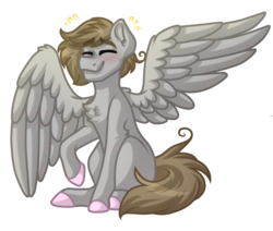 Size: 1202x1019 | Tagged: dead source, safe, artist:amazing-artsong, oc, oc only, oc:digital dusk, pegasus, pony, male, simple background, solo, spread wings, stallion, transparent background