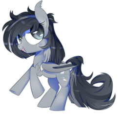Size: 5657x5275 | Tagged: safe, artist:sorasku, oc, oc only, oc:shade (jerichoiv), bat pony, pony, absurd resolution, colored pupils, female, mare, rearing, simple background, solo, transparent background