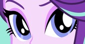 Size: 170x87 | Tagged: safe, starlight glimmer, equestria girls, g4, eye, eye contact, eyebrows, eyelashes, eyes, female, looking at each other, looking at you, nose, solo