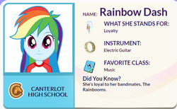 Size: 627x385 | Tagged: safe, rainbow dash, equestria girls, g4, official, eqg profiles, female, solo