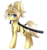 Size: 1871x1990 | Tagged: safe, artist:scarlet-spectrum, oc, oc only, oc:silent flare, pony, unicorn, commission, katana, looking at you, male, ponytail, simple background, solo, stallion, sword, transparent background, weapon