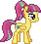 Size: 84x90 | Tagged: safe, artist:botchan-mlp, sour sweet, pegasus, pony, equestria girls, g4, animated, blinking, cute, desktop ponies, equestria girls ponified, female, gif, mare, pixel art, ponified, simple background, solo, sourbetes, sprite, standing, transparent background