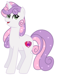 Size: 1222x1629 | Tagged: safe, artist:berrypunchrules, sweetie belle, g4, female, older, simple background, solo, transparent background
