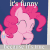 Size: 524x524 | Tagged: safe, edit, edited screencap, screencap, pinkie pie, earth pony, pony, 28 pranks later, g4, my little pony: friendship is magic, animated, cropped, cute, diapinkes, eyes closed, female, gif, giggling, image macro, laughing, mare, meme, nose wrinkle, reaction image, scrunchy face, solo, twilight's castle