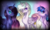 Size: 1600x969 | Tagged: safe, artist:not-ordinary-pony, princess celestia, princess luna, twilight sparkle, alicorn, pony, g4, looking at you, missing accessory, royal sisters, smiling, trio, twilight sparkle (alicorn)