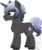 Size: 586x700 | Tagged: safe, artist:tambelon, oc, oc only, oc:obsidian, pony, unicorn, offspring, parent:oc:opalescent pearl, parent:oc:prince topaz, parents:oc x oc, simple background, solo, transparent background, watermark