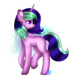 Size: 1024x1024 | Tagged: safe, artist:northlights8, oc, oc only, pony, unicorn, female, mare, simple background, solo, transparent background
