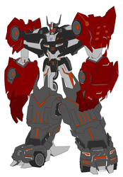 Size: 3512x5040 | Tagged: safe, artist:megatron-returns, lord tirek, g4, absurd resolution, combiner, decepticon, fusion, male, menasor, roboticization, simple background, solo, transformerfied, transformers, transformers robots in disguise (2015), white background