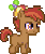 Size: 62x74 | Tagged: safe, artist:botchan-mlp, button mash, earth pony, pony, g4, animated, blinking, buttonbetes, colt, cute, foal, gif, hat, male, pixel art, propeller hat, simple background, solo, transparent background