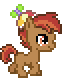 Size: 62x78 | Tagged: safe, artist:botchan-mlp, button mash, earth pony, pony, g4, animated, buttonbetes, colt, cute, desktop ponies, foal, gif, hat, male, pixel art, propeller hat, simple background, solo, sprite, transparent background, trotting, walking