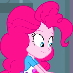 Size: 480x480 | Tagged: safe, screencap, pinkie pie, equestria girls, g4, my little pony equestria girls, cropped, female, solo