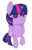 Size: 1832x2880 | Tagged: safe, artist:little903, twilight sparkle, alicorn, pony, g4, button eyes, female, plushie, simple background, solo, transparent background, twilight sparkle (alicorn), vector