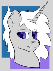 Size: 1280x1707 | Tagged: safe, artist:caduceus, artist:caduceusart, oc, oc only, pony, unicorn, art trade, male, profile, solo, wavy mouth