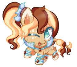Size: 637x551 | Tagged: safe, artist:artsymuffin, oc, oc only, oc:creamy cocoa, heart eyes, simple background, solo, transparent background, wingding eyes