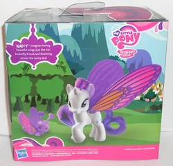 Size: 1279x1235 | Tagged: safe, photographer:moonlightdreams, rarity, butterfly, pony, unicorn, g4, backcard, female, glimmer wings, solo