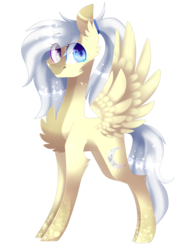 Size: 1471x1933 | Tagged: safe, artist:huirou, oc, oc only, oc:dreamland dew, pegasus, pony, heterochromia, simple background, solo, transparent background