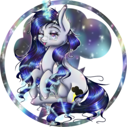 Size: 800x800 | Tagged: safe, artist:coloraartz, oc, oc only, oc:thunderstorm, pony, unicorn, female, glasses, simple background, solo, tongue out, transparent background, unicorn oc