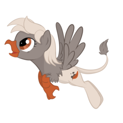 Size: 1000x1000 | Tagged: safe, artist:memesquid, oc, oc only, oc:quillian, classical hippogriff, hippogriff, solo