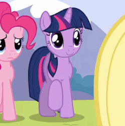 Size: 344x345 | Tagged: safe, screencap, applejack, pinkie pie, twilight sparkle, earth pony, pony, unicorn, g4, wonderbolts academy, animated, animation error, blinking, c:, cropped, cute, dancing, female, frown, gif, layering error, lidded eyes, loop, mare, raised hoof, raised leg, smiling, solo focus, stomping, trotting, trotting in place, twiabetes, walking