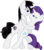 Size: 5564x6363 | Tagged: safe, artist:barrfind, rarity, oc, oc:barrfind, pony, unicorn, g4, absurd resolution, canon x oc, cutie mark, eye contact, female, holding a pony, hug, looking at each other, love, male, rarifind, shipping, simple background, smiling, straight, transparent background, vector