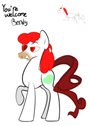 Size: 1000x1414 | Tagged: safe, artist:bendyrulz, artist:binkyt11, oc, oc only, pony, facial hair, male, moustache, old art, redraw, solo, stallion