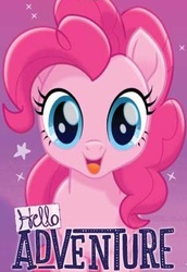 Size: 307x445 | Tagged: safe, pinkie pie, g4, my little pony: the movie, adventure, female, hello adventure, solo