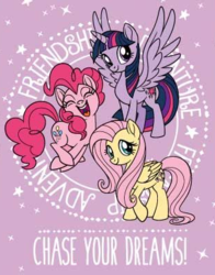 Size: 312x398 | Tagged: safe, fluttershy, pinkie pie, twilight sparkle, alicorn, pony, g4, my little pony: the movie, chase your dreams!, trio, twilight sparkle (alicorn)