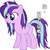 Size: 877x875 | Tagged: safe, starlight glimmer, pony, unicorn, g4, alternate hairstyle, chinese, female, mare, messy mane, question mark, simple background, smiling, solo, white background