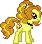 Size: 84x88 | Tagged: safe, artist:botchan-mlp, adagio dazzle, earth pony, pony, equestria girls, g4, adoragio, animated, blinking, cute, desktop ponies, equestria girls ponified, female, gif, mare, pixel art, ponified, simple background, solo, sprite, standing, transparent background